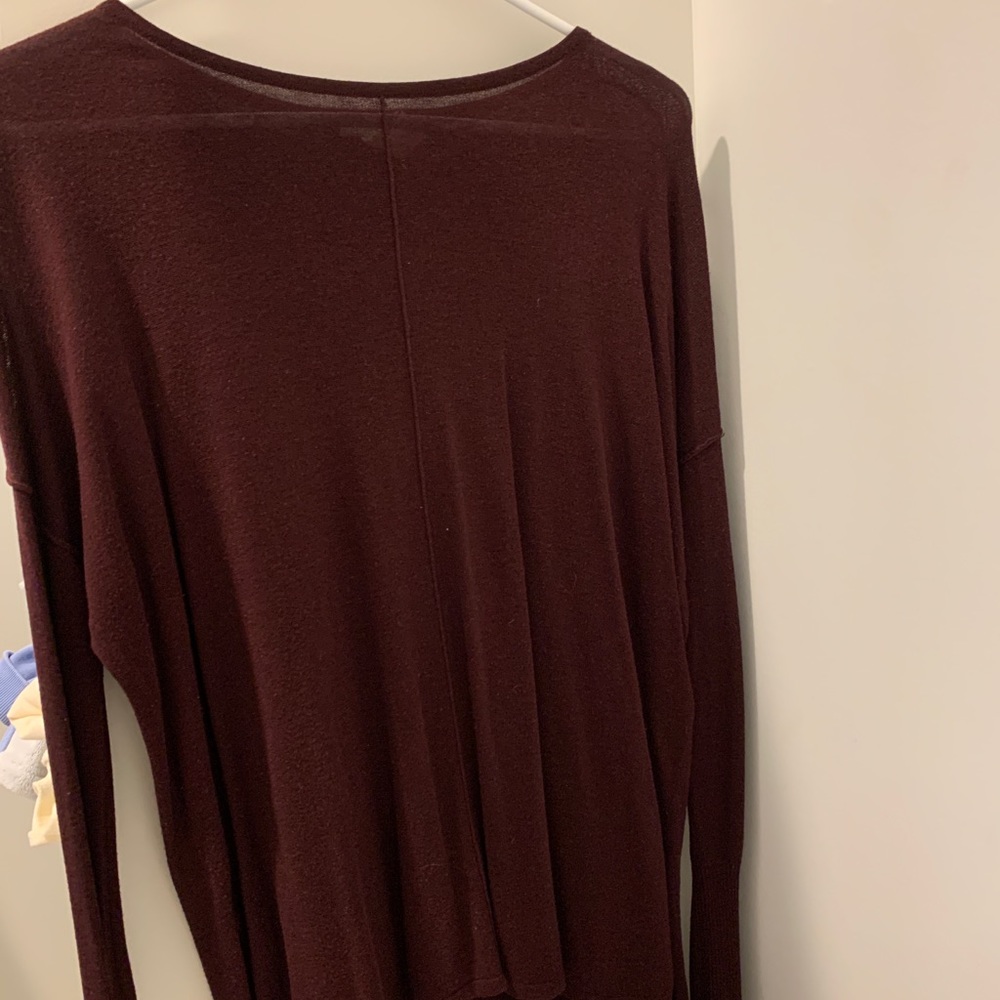 H&M dark red tunic